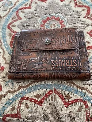 Vintage Levi Strauss Leather  Wallet Rare • $52.99