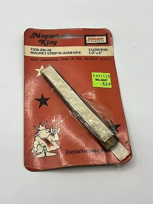 NOS Jobmaster Magnet King  Magnetic Strip With Adhesive Model Train • $3.19