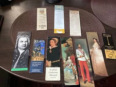 Vintage Bookmark Lot The Greenfield Co Operative Bank Das Kunst Museum Art • $9.99