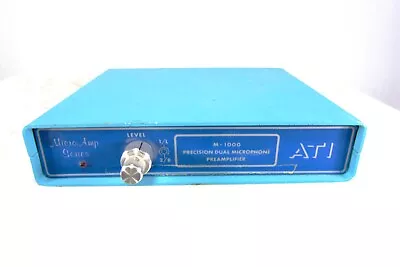 ATI M-1000 Precision Dual Microphone Preamp! 1970's Vintage • $160