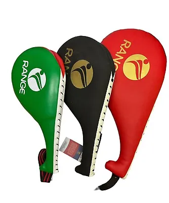 Martial Arts Double Target Kick Pads Taekwondo Mitt MMA Strike Karate Paddle TKD • £24.99