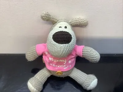 £9.95 • Buy Boofle Soft Toy Knitted Plush 7 Inch Collectable Bear Plush Bestest Mummy In….