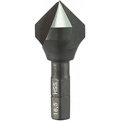 Alpen 16.5mm 90 Degrees HSS Countersink Drill Bit For Metal 1/4  Hex Shank • £16.92