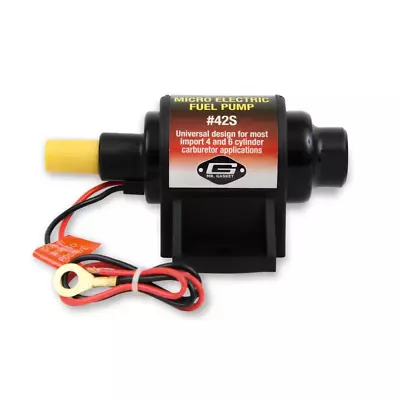 Mr Gasket 42S Electric Fuel Pump 2 PSI/3.5 PSI 28 GPH | Freeshiping • $53.95