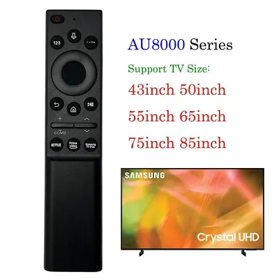 New Replaced Remote Control Fit For Samsung AU8000 AU7980 Crystal UHD TV • $26.18
