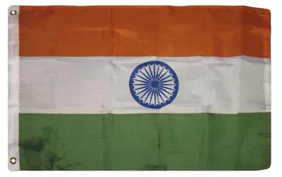 2x3 India Indian SuperPoly Flag 2'x3' House Banner Grommets 100D • $8.44