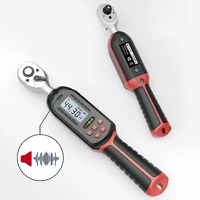 3/8 Inch Digital Torque Wrench 2.2-44.3 Ft-lbs. Electronic Adjustable Wrenches • $64.89