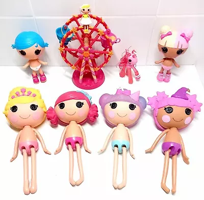 Lalaloopsy Dolls Bundle Large Dolls + Lalaloopsy Littles + Ferris Wheel And More • $39.99