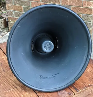 University PA Horn Speaker W/ University Reflex MA-25 Horn Driver • $95