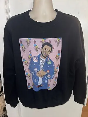 Vintage Gucci Mane Sweatshirt  Large Gucci Ice Cream Face Tattoo Brrr  Rap Rare • $60