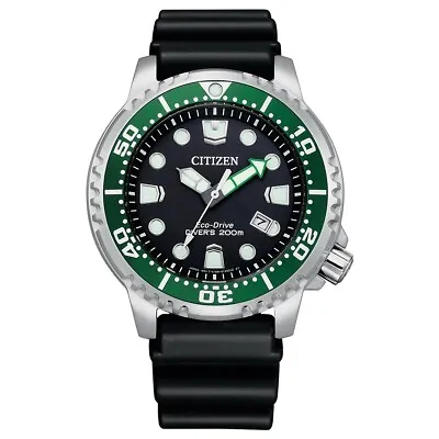 Citizen Promaster Marine Eco-Drive Stainless Steel Diver Watch BN0157-02E $599 • $305.10