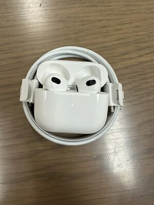 $133.50 • Buy AirPods (3rd Generation) Wireless In-Ear Headset With Lightning Charging Case