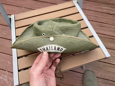 Vietnam War US Special Forces Boonie Hat With “Thailand” Patch • $135