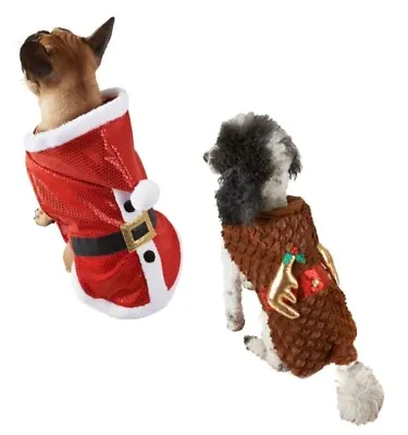 £12.99 • Buy Dog Christmas Outfit Santa Reindeer