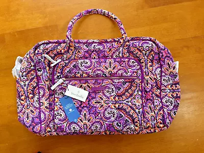 Vera Bradley Iconic Weekender Travel Bag Dream Tapestry 22235-J68 Paisley Boho • $79.99