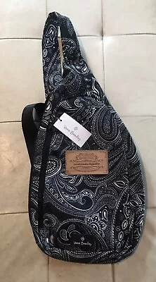 Vera Bradley Stellar Paisley Lighten Up Essential Sling Backpack  • $35