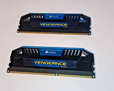 2x 4GB RAMS Corsair Vengeance Pro RAM Memory Matched Pair Cmy8gx3m2a1866c9b DDR3 • £24