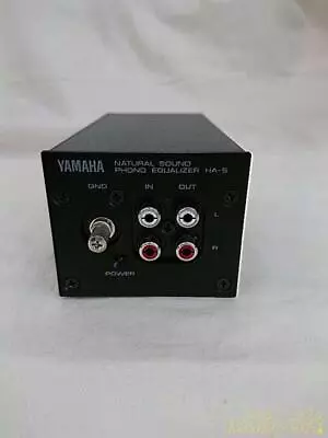 YAMAHA HA-5 Natural Sound Phono Equalizer Amplifier Pre-Owned Good Condition • $331.32