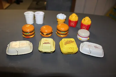 RARE! Group Lot Vintage McDonald's Happy Meal Toy Food Transformers Changebles • $39.99