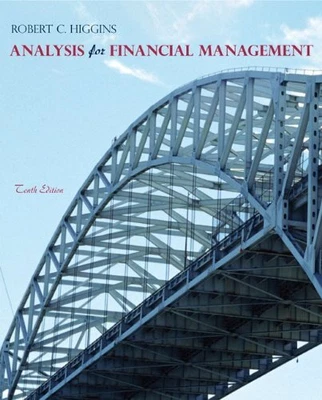 £5.41 • Buy Analysis For Financial Management (McGraw-Hill/Irwin Series In Fin... By Higgins