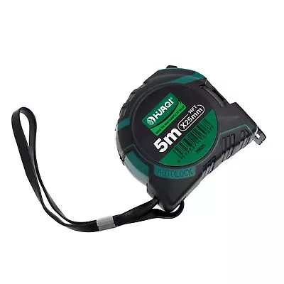 Huaqi 5m Tape Measure Retractable Metal Griplock Metric Measuring Heavy Duty • £7.95