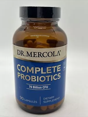 Dr Mercola Complete Probiotics 90 Caps Exp 12/2024 • $69.99