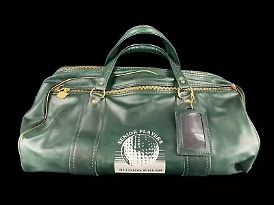 Vintage Senior Players Reunion Pro-AM Green Duffle Golf Bag • $85.64