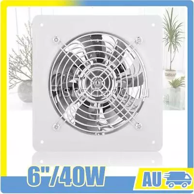 6  Ventilation Extractor Exhaust Fan Blower Window Wall Kitchen Bathroom OZ • $29.95