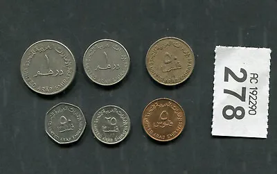 £2.50 • Buy   Lot Of 6  Coins Of  United Arab Emirates