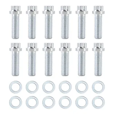 12pcs 38400 Intake Manifold Bolt Kit For Small Block SBC Chevy Mopar • $19.75