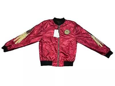 GXP 1999 Autumn Jacket  Eagle Wings Embroidery Stand Collar Bomber USTZFTBCL G2 • $69.99