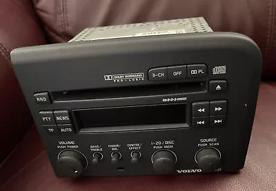 Oem Volvo S80 Car Radio Stereo 4cd Player Hu-801 8651148-1 • $99.98
