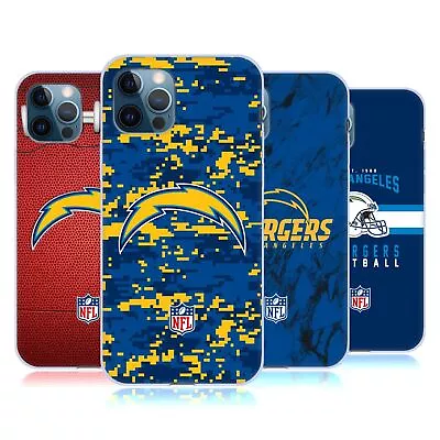 OFFICIAL NFL LOS ANGELES CHARGERS GRAPHICS SOFT GEL CASE FOR APPLE IPHONE PHONES • £17.95