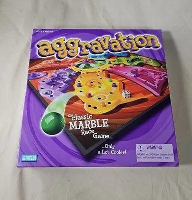 Aggravation The Classic Marble Race Game - Complete Parker Brothers 2002 • $12.99