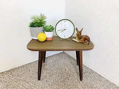 60s Mid Century Plant Stand Table Display Side End Table Formica Vintage 50s • £86.61