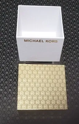 Michael Kors Empty Gold Logo Small Gift Box 3.25 : X 3.25  X 2.75  • $8