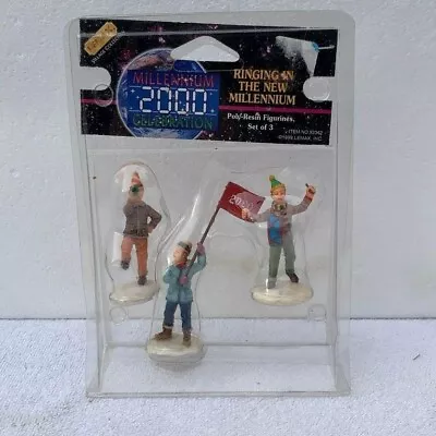 Lemax Ringing In The New Millennium Village Figurines - 2000 • $20
