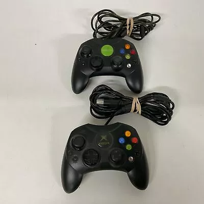 2x Xbox Original Controllers (K2) W#623 • $12.50