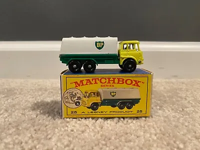 Matchbox #25C BP Petrol Tanker In Original E Box Vintage • $49.99