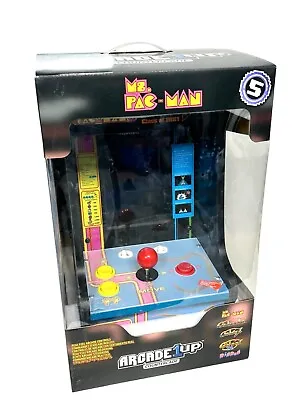 Arcade1Up Ms. Pac-Man 5-in-1 Countercade Game Arcade Machine Open Box New • $179.95