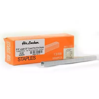 5/16-Inch Length 3/8  Crown Fine Wire Staples For Rapid R19 Hammer Tacker 5000 • $11.99