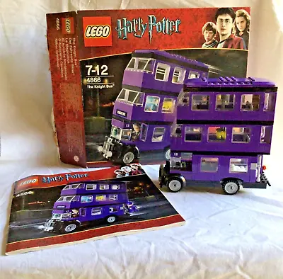 LEGO Set No. 4866—Harry Potter The Knight Bus- With Box And Instruction Booklet • $80