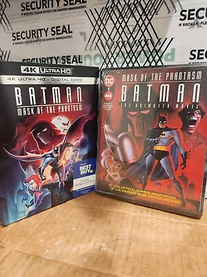 Batman Mask Of The Phantasm With Comic 4K Ultra HD Blu Ray & Digital Code • $25.99
