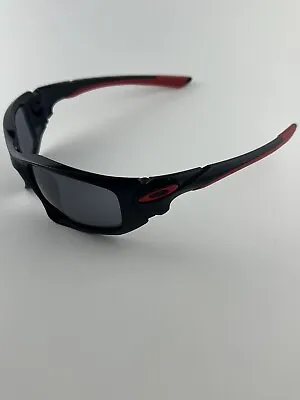 Oakley Scalpel Ducati Polished Black/Black Iridium Casey Stoner OO9095-08 Red • $89.99