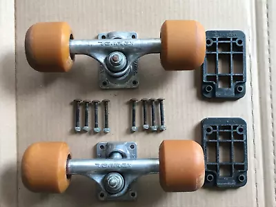 Vintage 1980's Variflex Skateboard Trucks Original STREET RAGE Wheels Hardware • $20