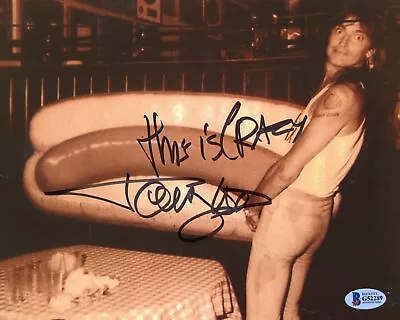 Tommy Lee Motley Crue  This Is Crazy  Authentic Signed 8x10 Photo BAS #G52289 • $174.99