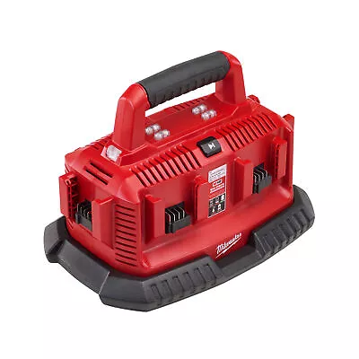 Milwaukee M18 6-Pk. Sequential Battery Charger Model# 48-59-1806 • $129