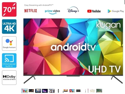 $335 • Buy 70 Inch Smart HDR UHD 4k LED Android TV