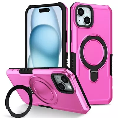 Tough Ring Case Heavy Duty Cover For IPhone 15 14 13 12 11 Pro XR Max 8 7 Plus • $12.29