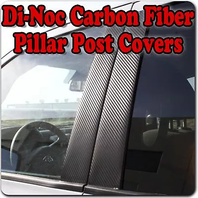Di-Noc Carbon Fiber Pillar Posts For Pontiac Grand Prix (4dr) 04-08 6pc Set Door • $63.99